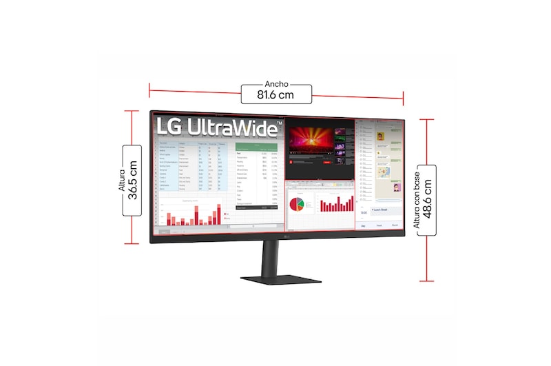 Dimensiones de un UltraWire